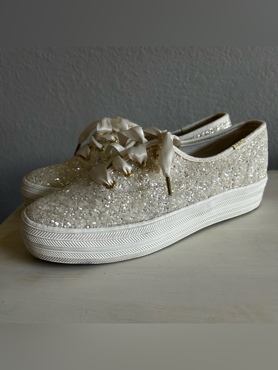 Keds Shoes - Keds x Kate Spade Triple Glitter Platform Sneakers, women’s size 7. New/no box.
